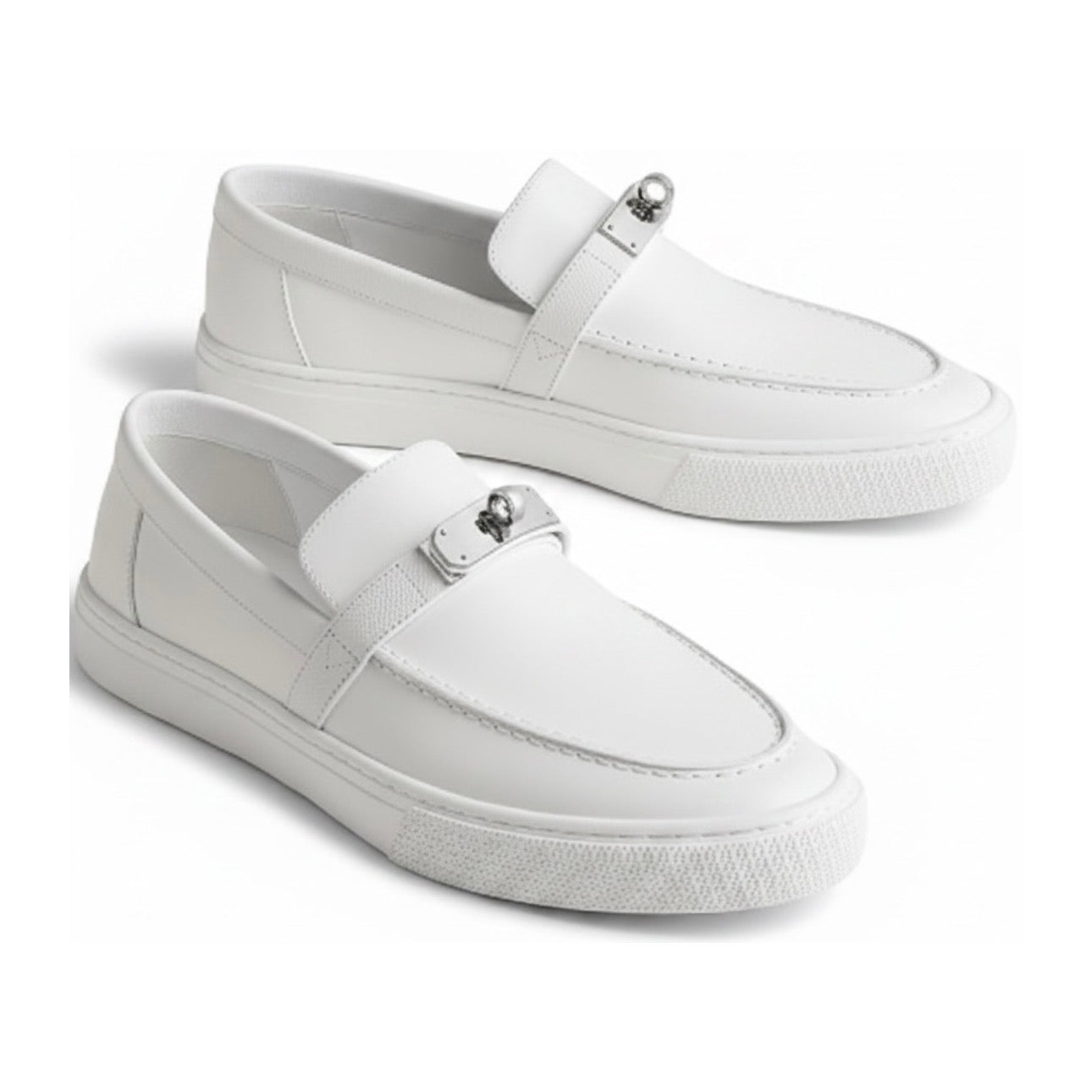 Hermes Sneakers slip-on Game - Blanc White