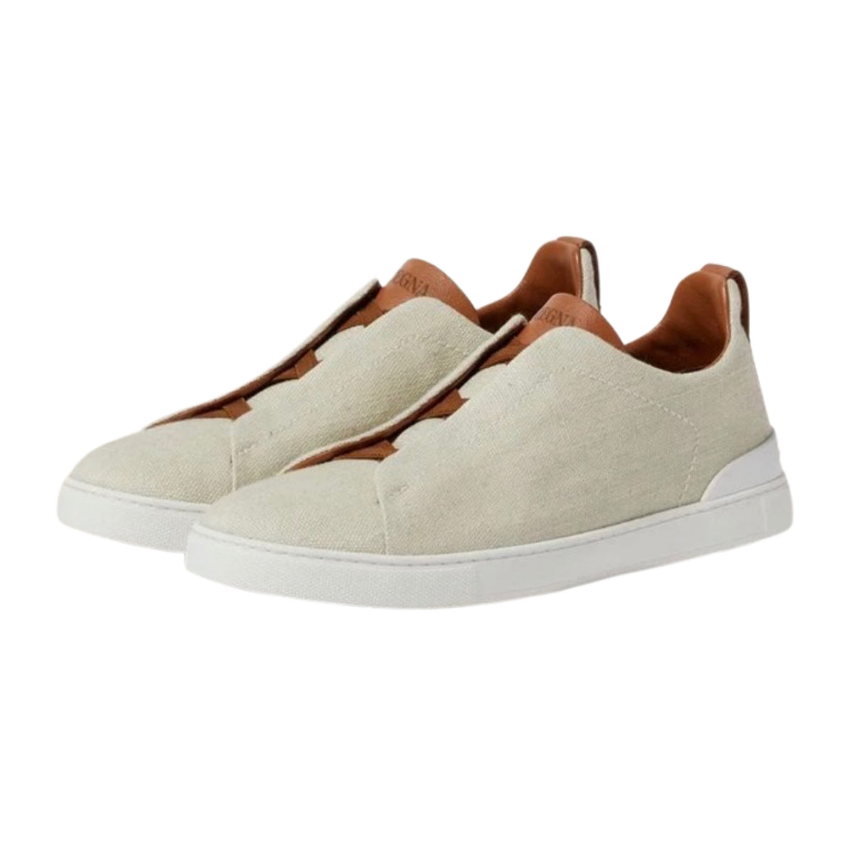 Zegna Triple Stitch™ Sneaker 'Off White Canvas'