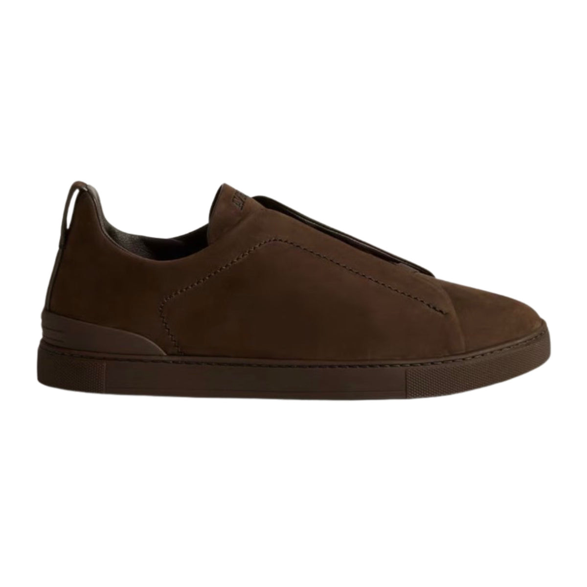 Zegna Triple Stitch™ Sneaker 'Dark Brown Suede'