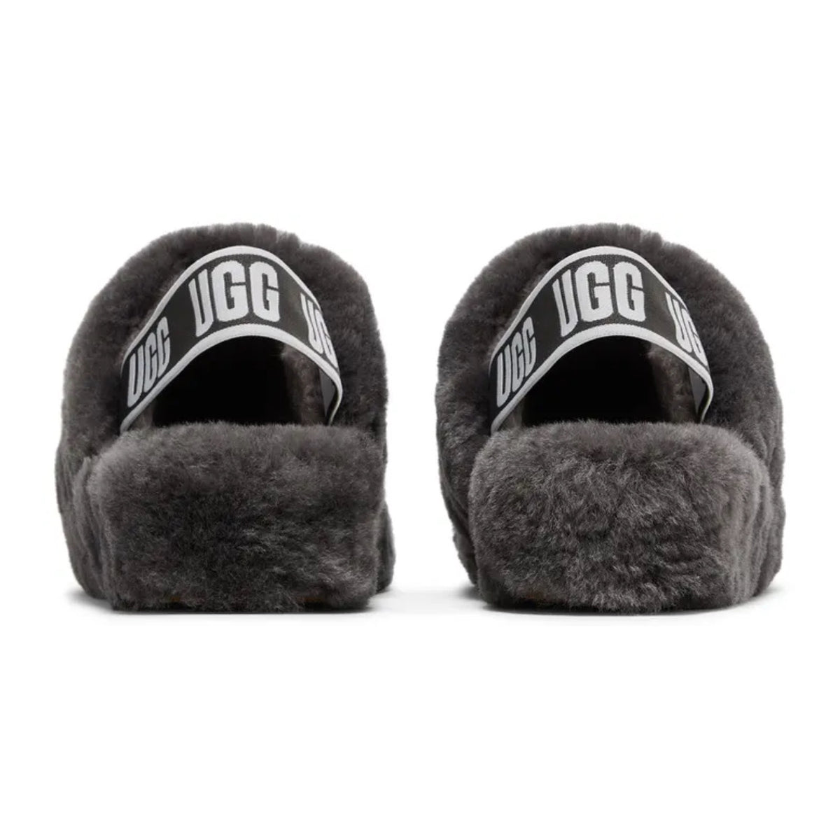 UGG Fluff Yeah Slide 'Charcoal'