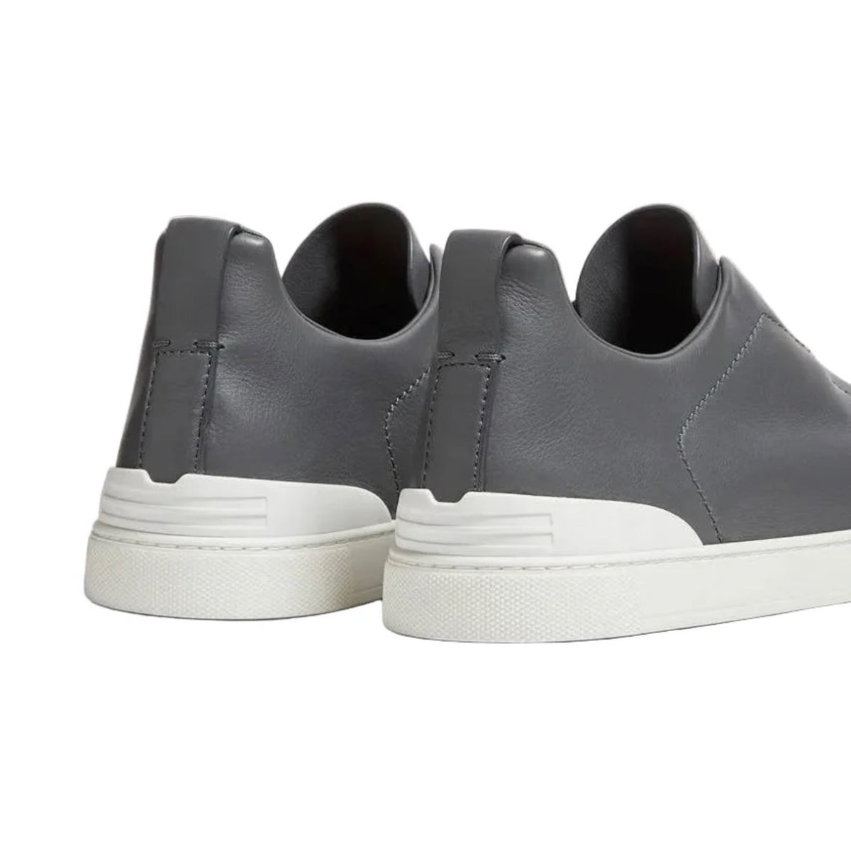 Zegna Triple Stitch™ SECONDSKIN Sneaker 'Dark Grey'