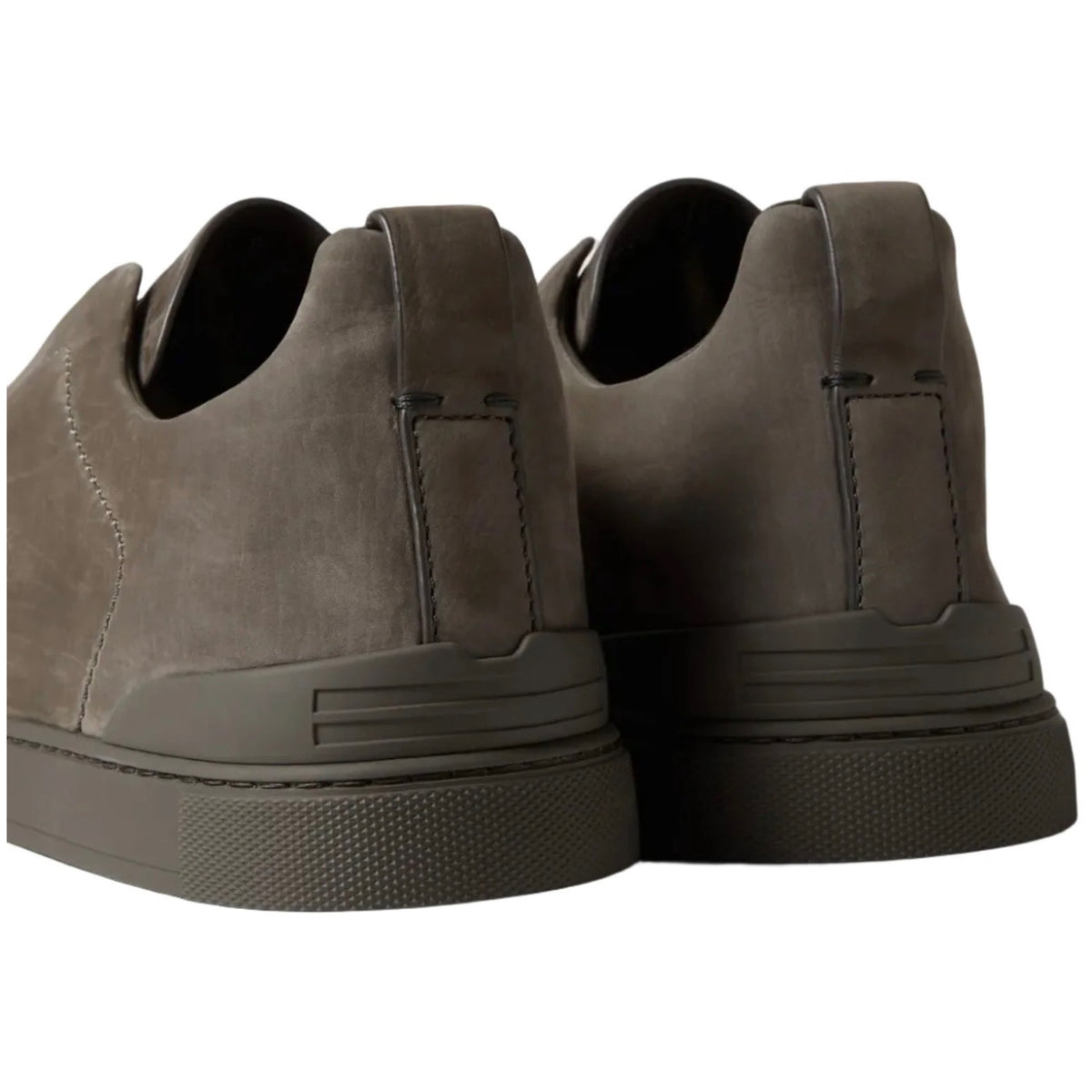 Zegna Triple Stitch™ SECONDSKIN Sneaker 'Dark Taupe'