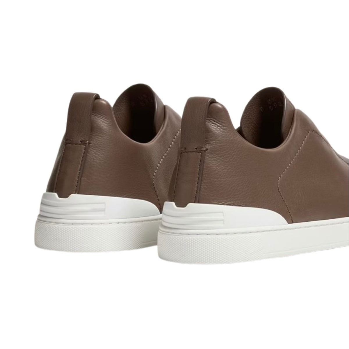 Zegna Triple Stitch™ Sneaker 'Taupe Brown Leather'