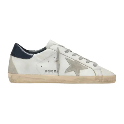 Golden Goose Superstar – Black Glitter Heel