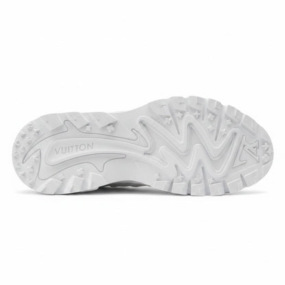 Louis Vuitton Tatic Knit Sneaker Triple White