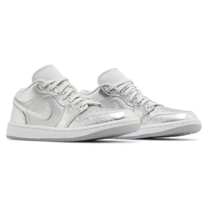 Nike Air Jordan 1 Low 'Metallic Silver'