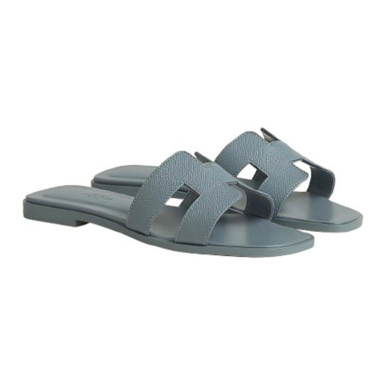 Hermes Oran Sandal Blue