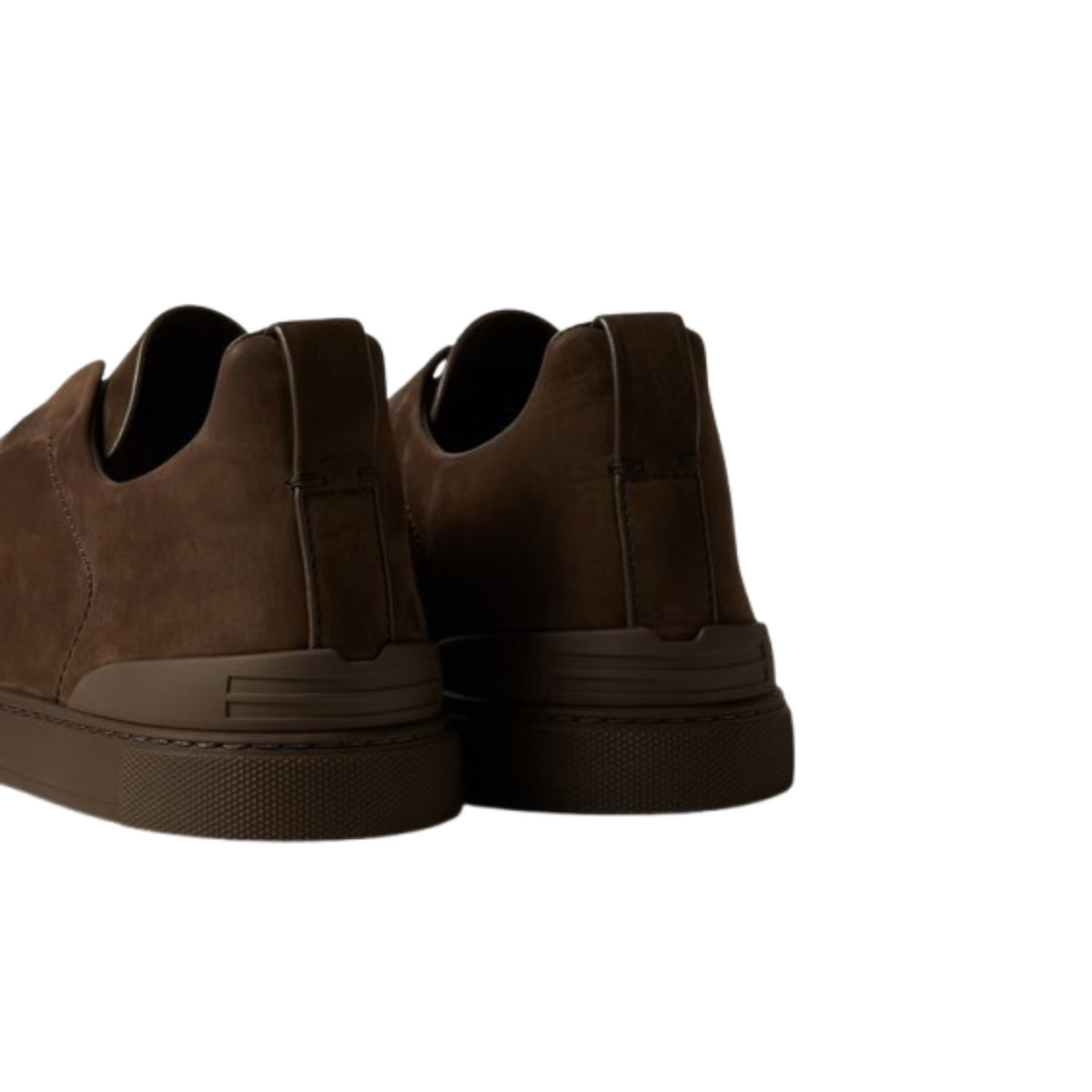 Zegna Triple Stitch™ Sneaker 'Dark Brown Suede'