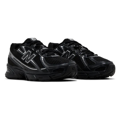 New Balance 740 Big Kid 'Black Silver Metallic'