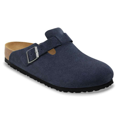Birkenstock Boston Soft Footbed Suede 'New Navy'
