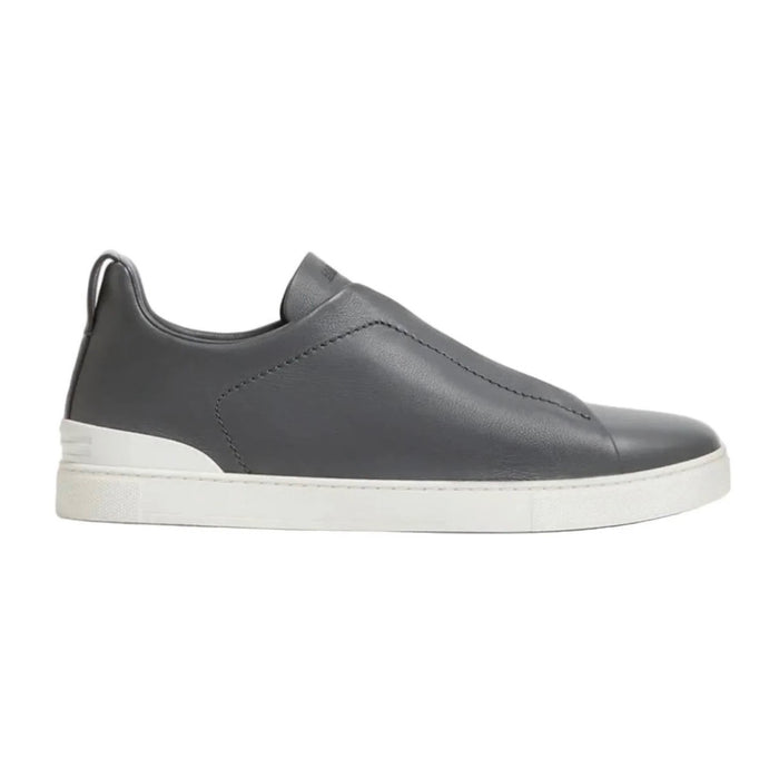 Zegna Triple Stitch™ SECONDSKIN Sneaker 'Dark Grey'