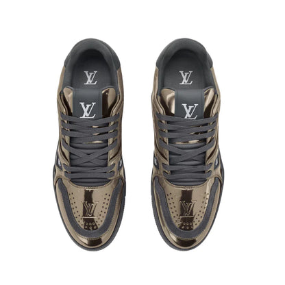 Louis Vuitton LV Trainer Sneakers – Gold / Black