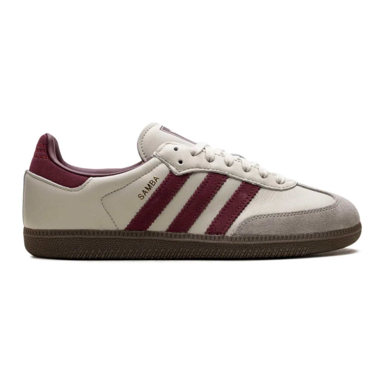 adidas Samba OG Putty Grey Maroon