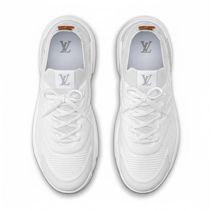 Louis Vuitton Tatic Knit Sneaker Triple White