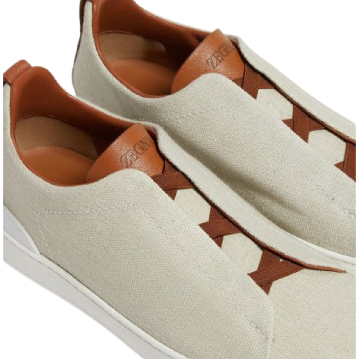 Zegna Triple Stitch™ Sneaker 'Off White Canvas'