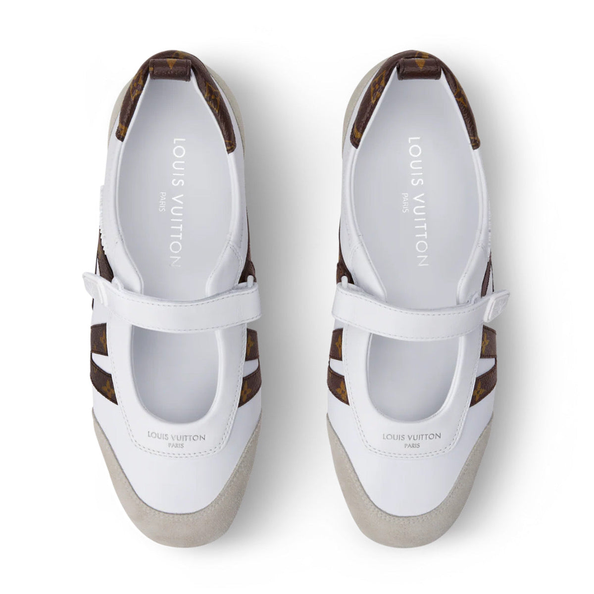 Louis Vuitton LV Sneakerina Mary Jane 'White / Monogram'