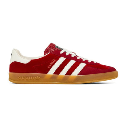 Adidas x Gucci Gazelle 'Red Velvet'