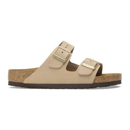 Birkenstock Arizona Soft Footbed Nubuck 'Sandcastle'