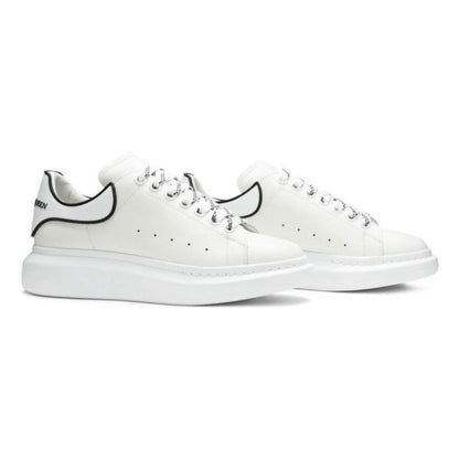 Alexander Mcqueen Oversized – White Black Trim