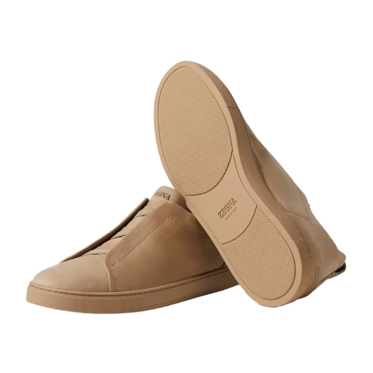 Zegna Triple Stitch™ SECONDSKIN Sneaker 'French Beige'