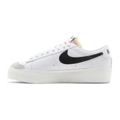 Nike Wmns Blazer Low Platform 'White Black'