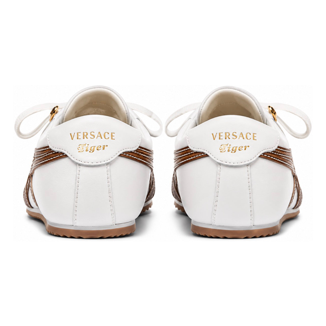 f*n様 qdc white tiger Nobunaga labs ceres Onitsuka Tiger Versace X TAI-CHI Sakura Nappa Brown – X Shoes EG