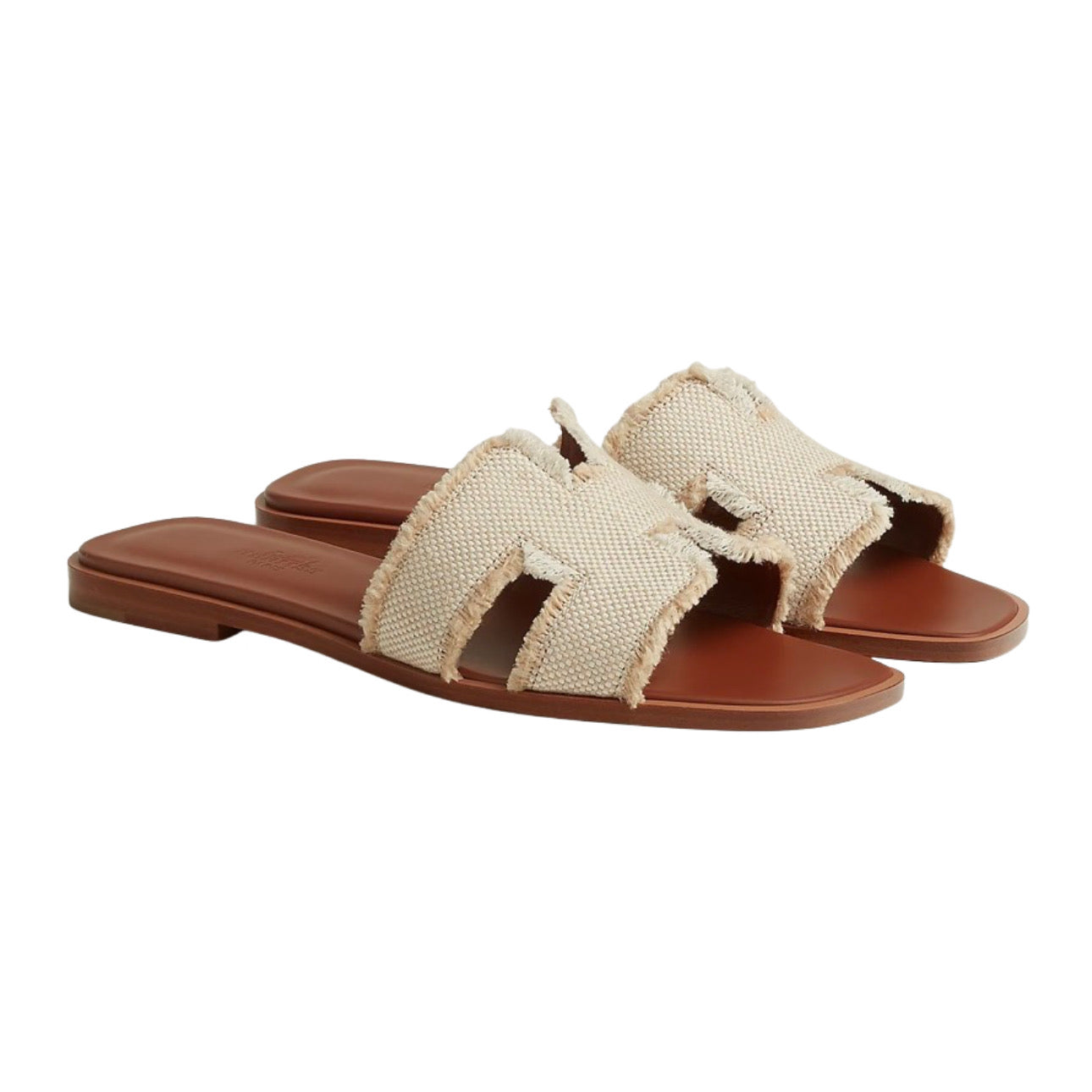 Hermes Oran Sandal Beige