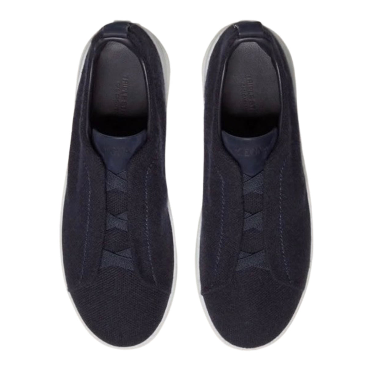 Zegna Triple Stitch™ Sneaker 'Navy Blue Wool'