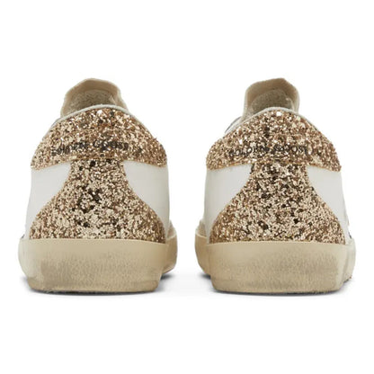Golden Goose Wmns Superstar 'Optic White Seedpearl Glitter'