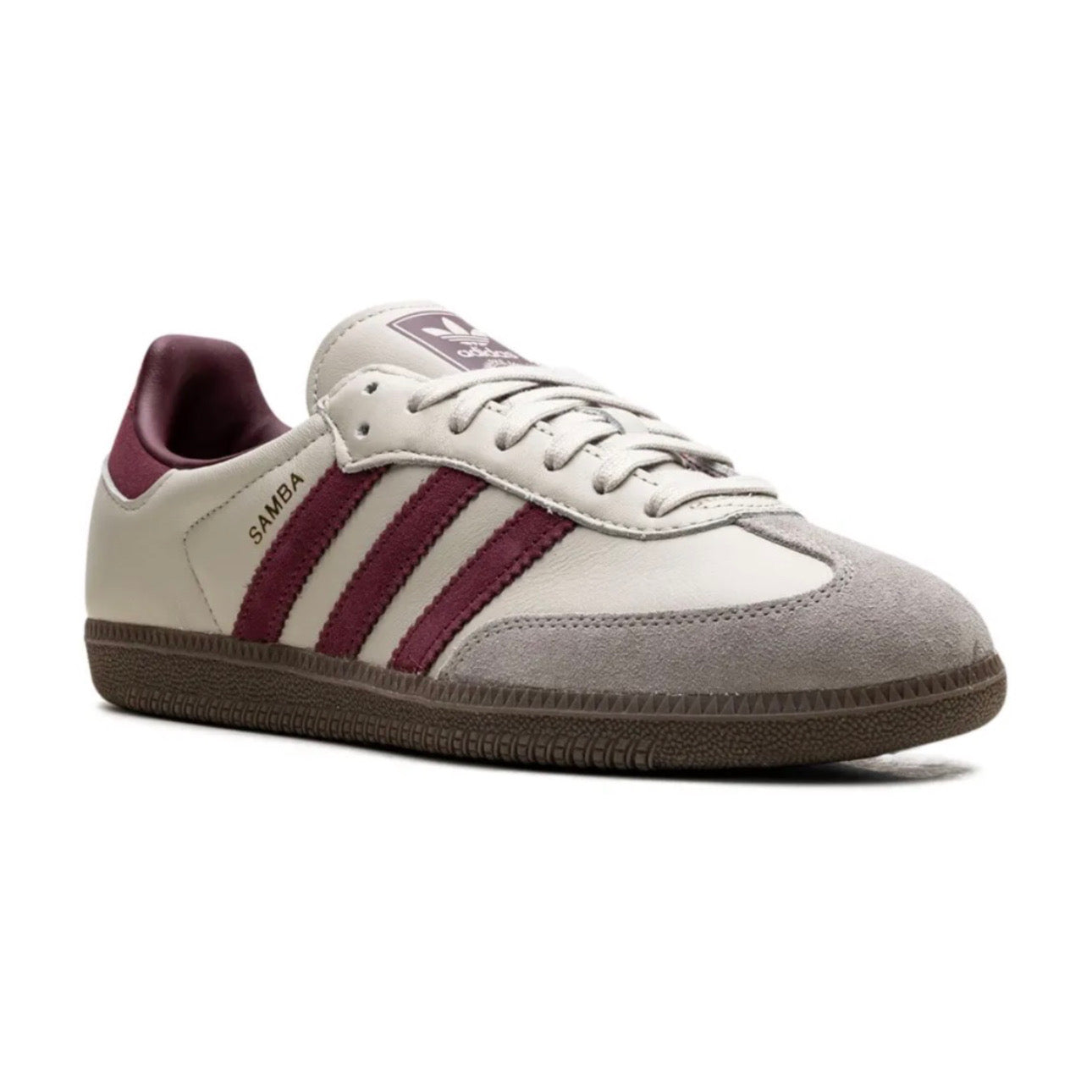 adidas Samba OG Putty Grey Maroon
