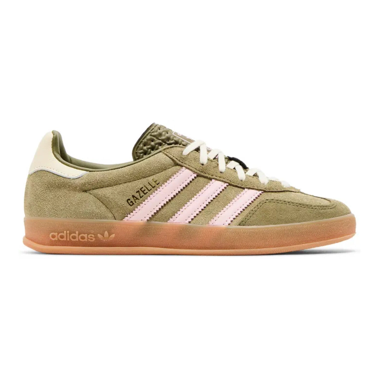 adidas Wmns Gazelle Indoor 'Focus Olive Clear Pink'