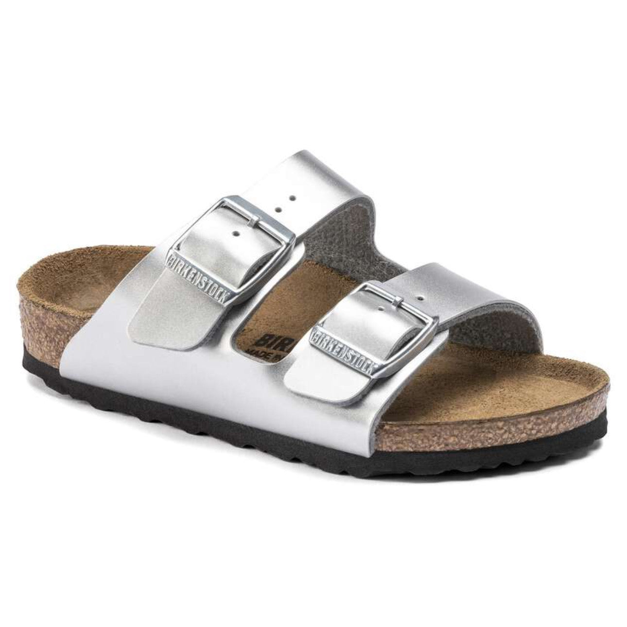Birkenstock Arizona Electric Metallic Silver