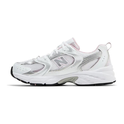 New Balance 530 Big Kid 'White Mid Century Pink'