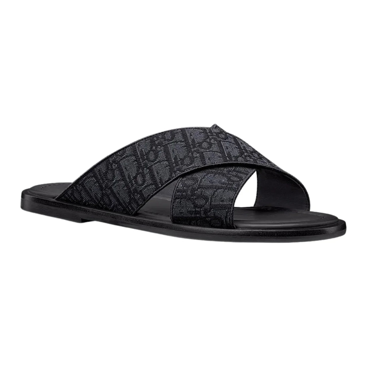 Dior Alias Slide 'Black Oblique Jacquard'