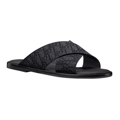 Dior Alias Slide 'Black Oblique Jacquard'