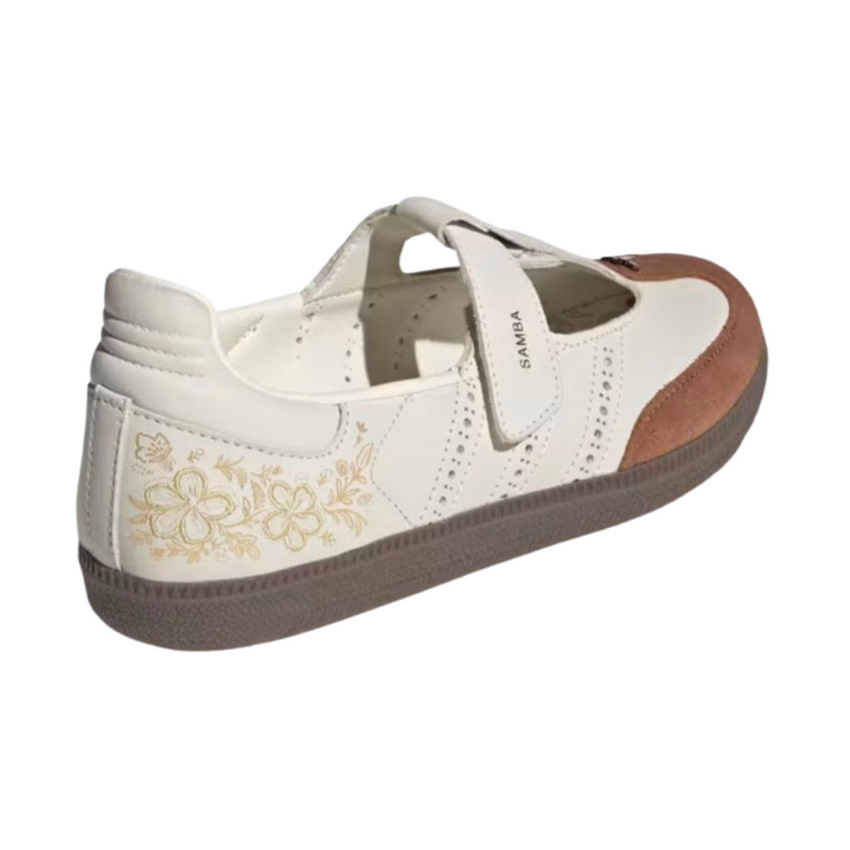 adidas Samba Jane Leather 'Summer Glow / Cloud White / Brown'