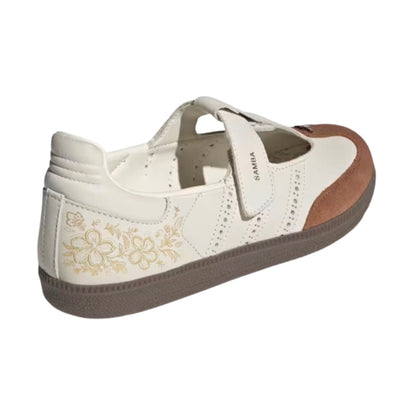adidas Samba Jane Leather 'Summer Glow / Cloud White / Brown'