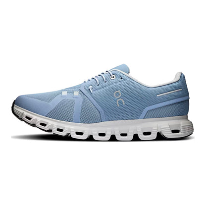 On Running Cloud 6 Chambray White