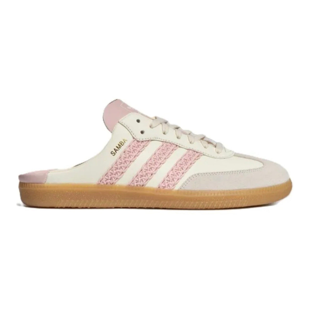 adidas Samba OG Mule 'Cloud White / Pink'