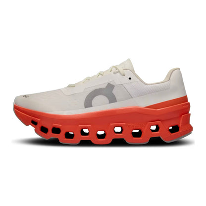 On Cloudmonster White Flame