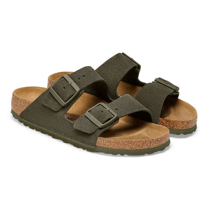 Birkenstock Arizona Soft Footbed Suede Leather Thyme