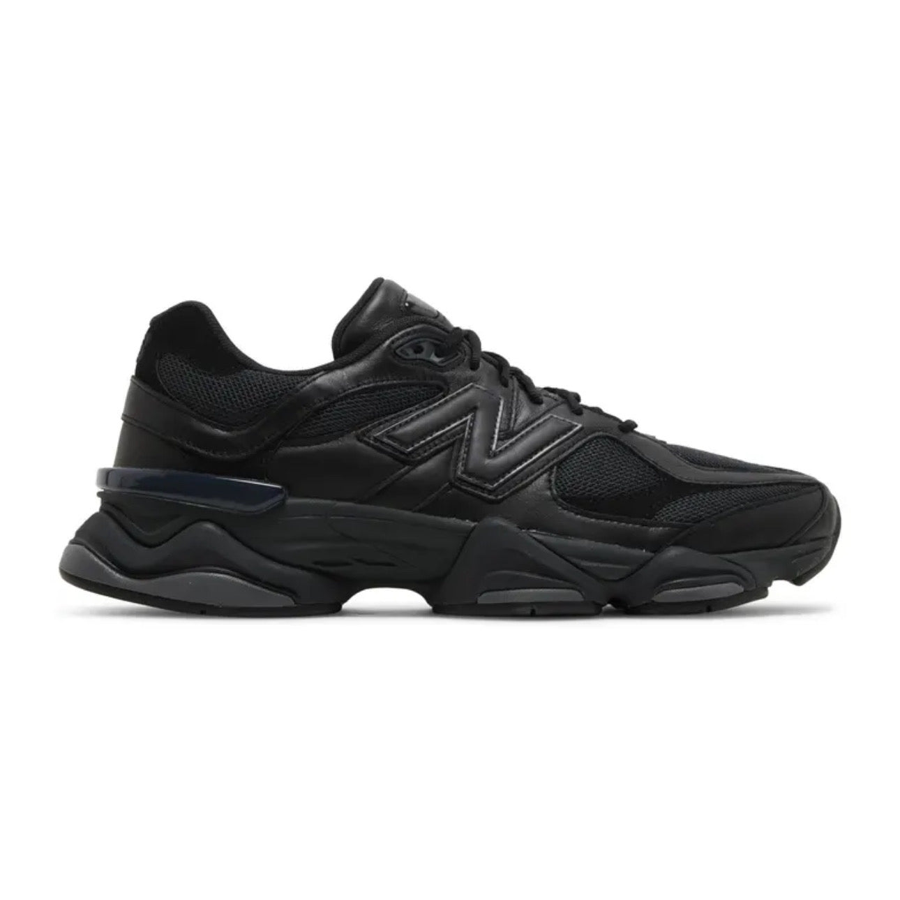 New Balance 9060 'Triple Black Leather'
