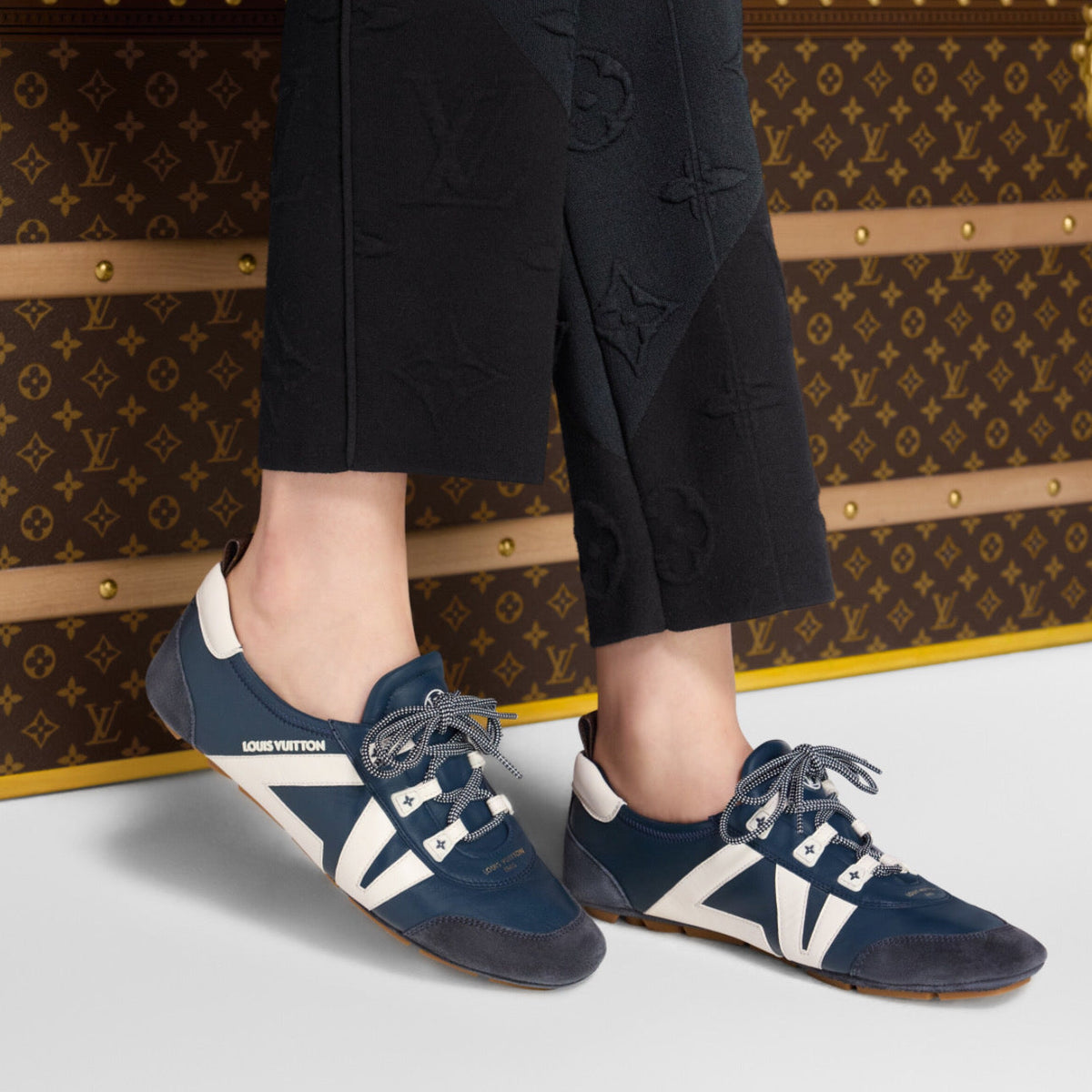 Louis Vuitton LV Sneakerina 'Navy'