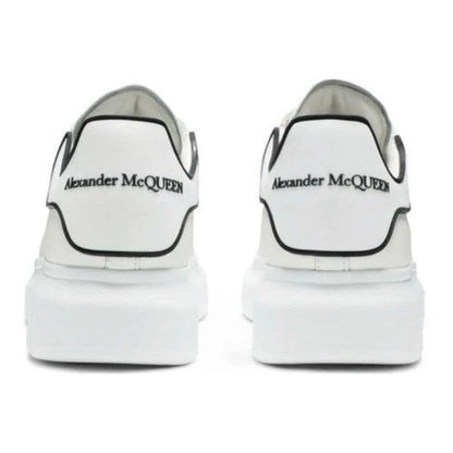 Alexander Mcqueen Oversized – White Black Trim