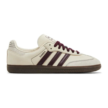 Adidas Samba OG 'Wonder White Maroon'