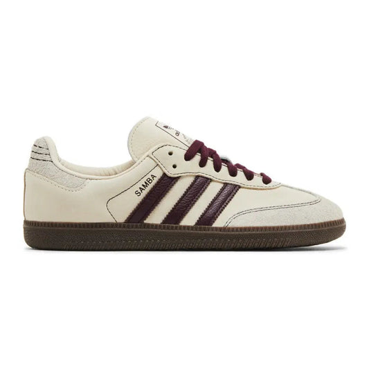 Adidas Samba OG 'Wonder White Maroon'
