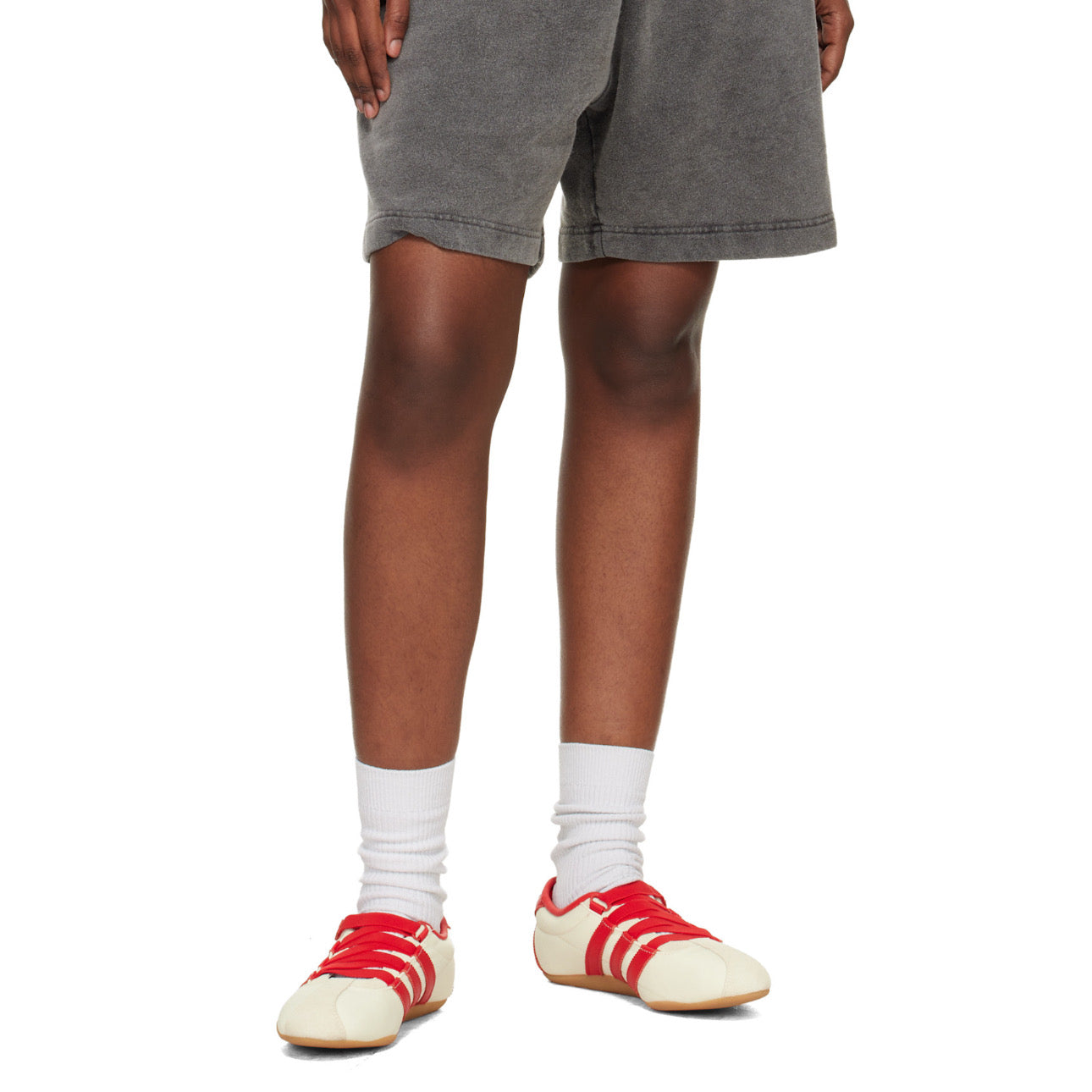 Adidas White & Red Tokyo Mary Jane