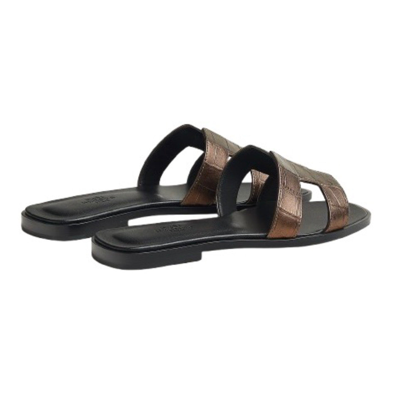 Hermes Oran Sandal Doré Antique