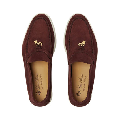 Loro Piana Summer Charms Walk Loafer 'Oxblood