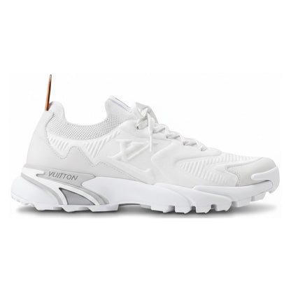Louis Vuitton Tatic Knit Sneaker Triple White